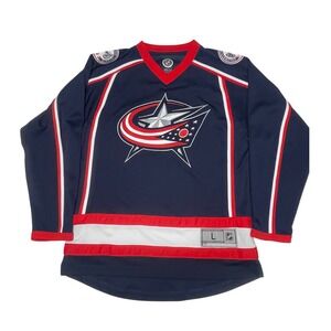 Columbus Blue Jackets NHL Embroidered Team Jersey Boys 14/16